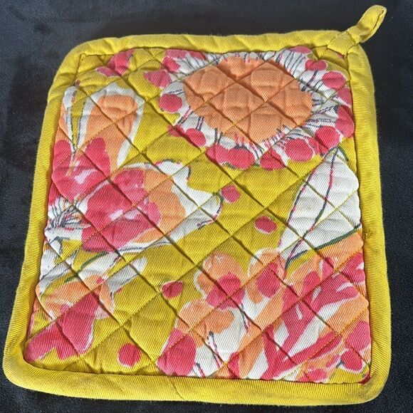 Vera neuman for Anthropologie oven mitt abstract floral - Picture 2 of 3